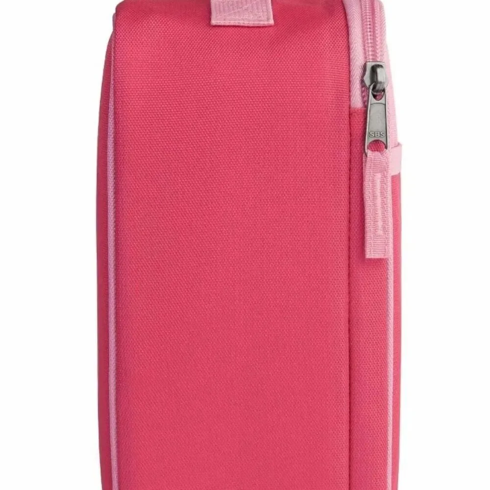 Freezable Kid's Lunch Box - pink color EcoFreeze technology, back to school